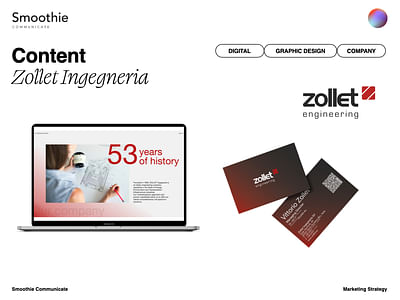B2B Content - Zollet Ingegneria - Branding & Posizionamento