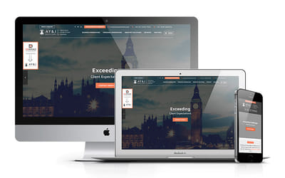 A Y J & Solicitors - Website Creatie