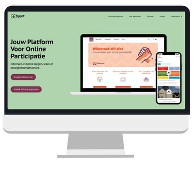 Online Burgerparticipatie platform - Application web