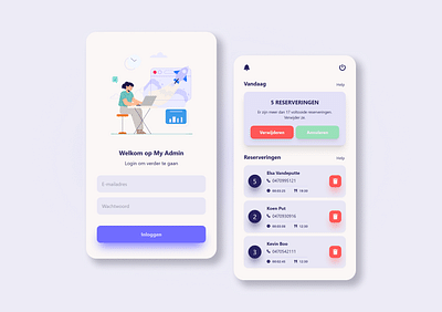 My Admin - Web Applicatie