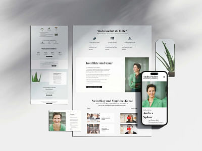 Andrea Sydow Website Re-Launch - Creación de Sitios Web