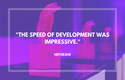 HeForShe Arts Week 2020 AR Mobile App - Mobile App