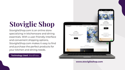 Stoviglie Shop By VrdApps - Création de site internet