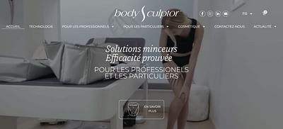 Référencement SEO d'un site ecommerce Bodysculptor - Rédaction et traduction