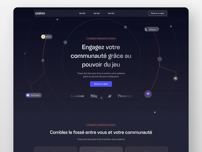 Identité + landing page SaaS - Création de site internet