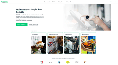 Deliverect: Websitefundament - tagging en SEO - Marketing