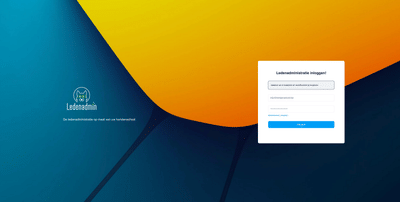 Ledenadmin Hondenscholen - Web Applicatie