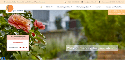 Janus-Klinik | Corporate Website - Creación de Sitios Web