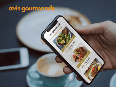 Projet Avis Gourmands : Application Web & Mobile - Application web