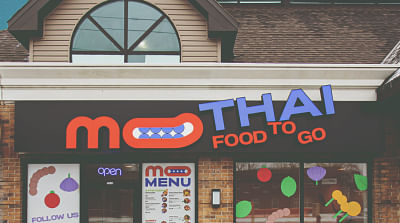 Mo Thai restaurant — Brand identity - Graphic Design