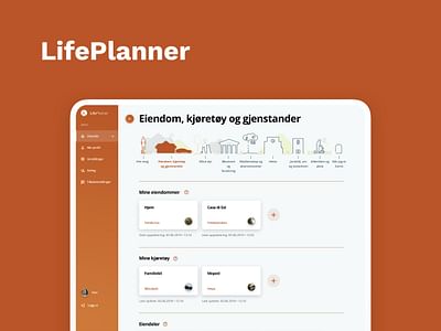LifePlanner – Digital reflection of your life - Webanwendung