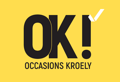 Création de marque - OK! (Occasion Kroely) - Publicité