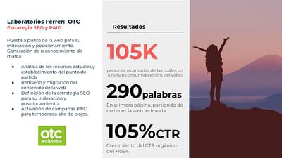 Estrategia SEO y PAID - Advertising