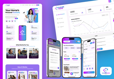 Smart Home Maintenance & Management Platform - Marketing