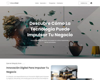 Ubiquity Scan - Aplicación Web