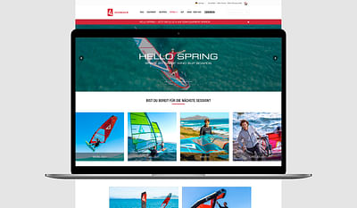 Neuer Online-Shop für GUNSAILS - Digital Strategy