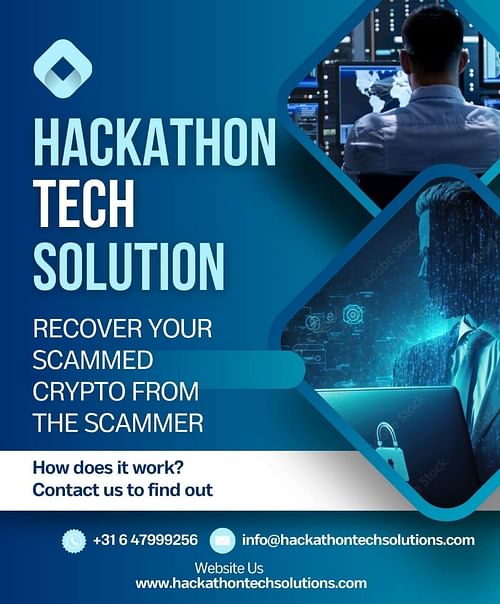 RETRIEVE CRYPTO/BITCOIN/USDT ASSETS WITH PROFESSIONAL ETHICAL HACKERS-HACKATHON TECH SOLUTIONS cover