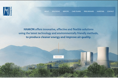Hamon - Stratégie | Site web | Design | UX | API - Website Creatie