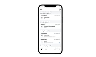 Mobile School Application - Mobile App