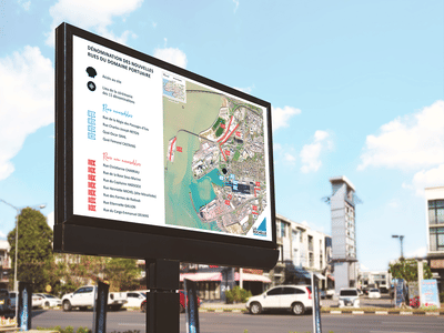 Panneau - VILLE DE LA ROCHELLE - Public Relations (PR)
