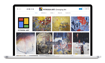 Pitroda Art - Creazione di siti web