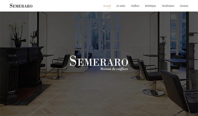 Site et référencement Maison Semeraro - Référencement naturel