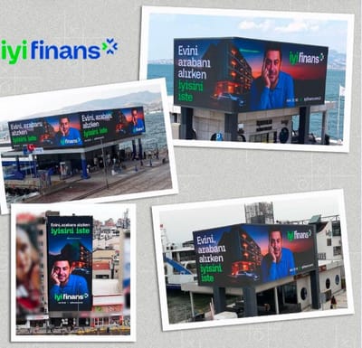 İyi Finans – Nationwide OOH Launch Campaign - Publicidad en Exteriores