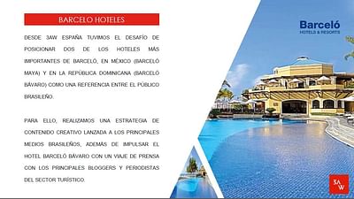 BARCELO HOTELS - RELACIONES PÚBLICAS - Relations publiques (RP)