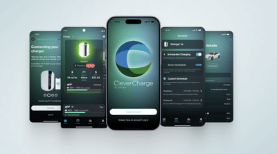 CleverCharge EV Charging Mobile App UX/UI Redesign - Mobile App