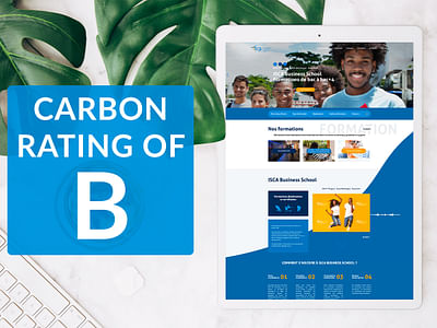 Site internet low carbon - Website Creatie