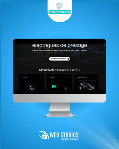 VoltValue - Création de site internet