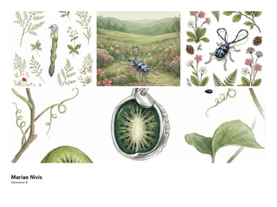 Mariae Nivis AI Post - Design & graphisme