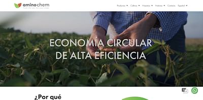 Empresa de Agroquimicos - Website Creation