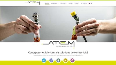 Refonte du site Atem - Evénementiel