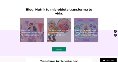 Página Profesional - Guadalupe Mena - Web Applicatie