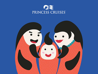 Princess Cruise - Grafikdesign