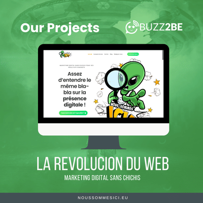 Création du site web, gestion du contenu et trafic - Community management