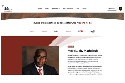Thinc Foundation Reimagined - Strategic Positioning and Digital Growth - Estrategia digital
