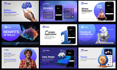 Skillo | Branding and Mobile UI Design - App móvil