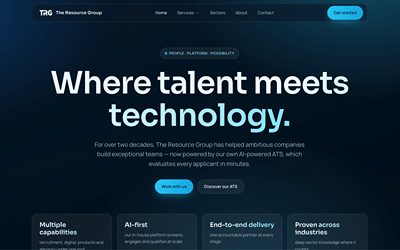 The Resource Group - Website Creation