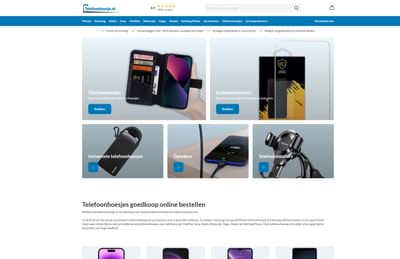 Telefoonhoesje.nl marketing - SEO