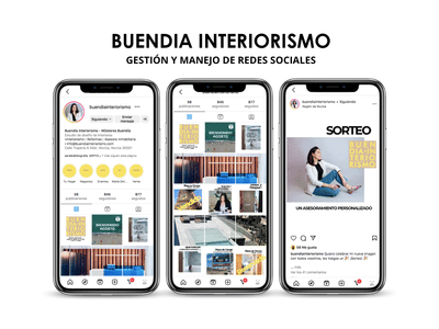 Buendía Interiorismo - Redes Sociales