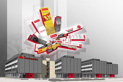 Affiliate Marketing für Santander - Image de marque & branding