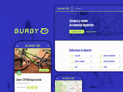 Web-App de un Marketplace a Medida | Burby - Branding & Positioning