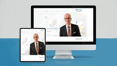 Gestaltung Corporate Website BayernLB - Creazione di siti web