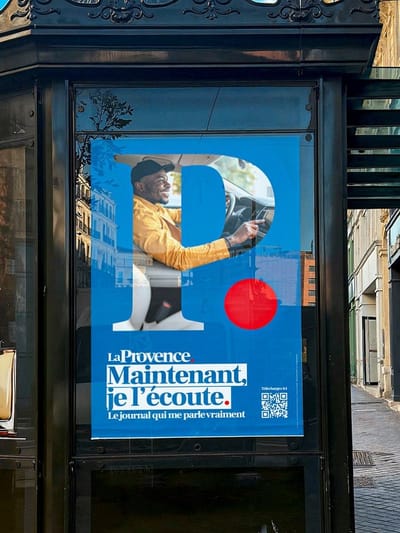 La Provence Audio - lancement / Campagne 360° - Publicité
