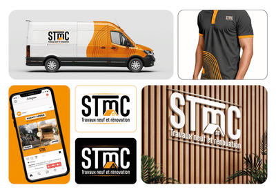 Création de site web et branding pour STMC - Outdoor Advertising