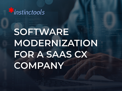 Legacy Modernization For a Global SaaS CX Company - Webanwendung