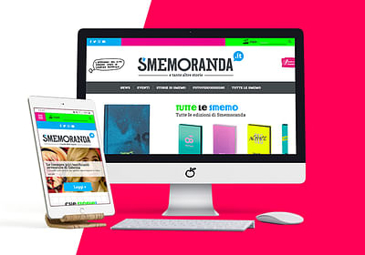 Sito web Smemoranda - Digital Strategy
