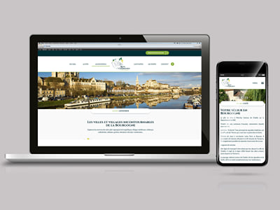 Site internet - Reve chablisien - Website Creation